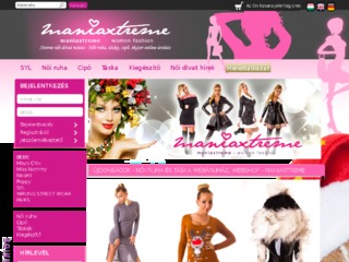 Divatos női ruhák webtárháza